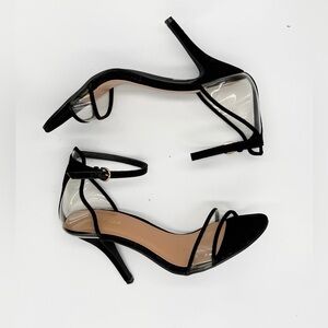 GoJane Black and Clear Heels